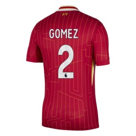Jalkapallo Peliasut Liverpool Joe Gomez 2 Koti Pelipaita 2024-25 Lyhythihainen